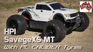 HPI SavageXS на 3S с шинами Proline Caliber