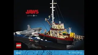 Lego Speed Build! Jaws 50th Anniv.