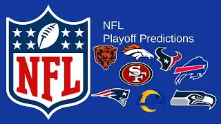 NFL DIVISIONAL ROUND PLAYOFF PREDICTIONS!