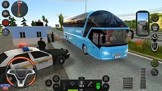 Long Drive Paris Bus Stop | Amazing Driving | Bus Ultimate 2019 |