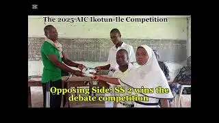 Spelling Bee competition between JSS1 and JSS2. 