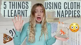 I TRIED CLOTH NAPPIES FOR A MONTH - Here&rsquo;s What I Learnt 💩 👀