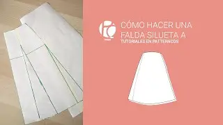Falda de silueta A | Patronaje para principiantes