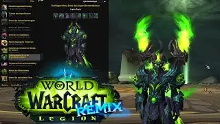 Legion Remix Transmog | WoW The War Within Livestream Gameplay Deutsch 11.2.7