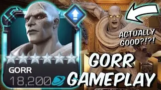 6 Star Gorr The God Butcher Gameplay - Thor Love & Thunder - Marvel Contest Champions
