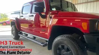 H3 Truck Paint Correction with Alfa I The Plane Detailer