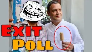 Toll MToll exit poll 😁 (meme) #exitpollmeme #exitpollbjp #exitpollcongress