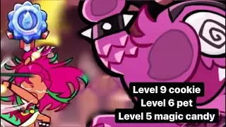 Rambutan cookie Trial normal mode low ish stats [ Cookierun Ovenbreak ]