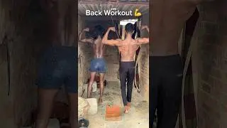 Desi Back Workout Home 🏠 | #trendingshorts #fitness #motivation #gym #viral #shorts