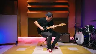 Ernie Ball Music Man: Blues Saraceno Demos the Cutlass RS in Black