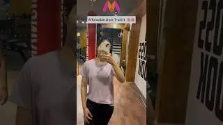 Gym T-shirt Myntra haul ❤️