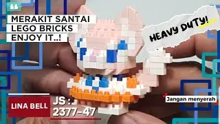 Merakit santai Lina Bell Lego Bricks Seri JS2377 47