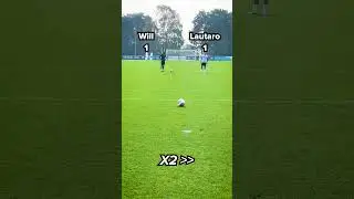 We took on Lautaro Martinez in the on-the-line challenge and it&hellip;