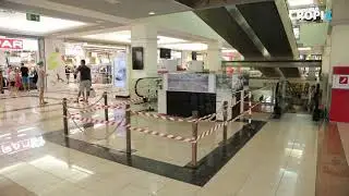 Zena propala kroz strop shopping centra Tower