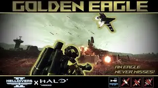 Helldivers 2 - Solo Full Clear vs. Automatons | Golden Eagle | Eagle Rocket Build