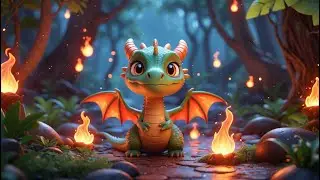 Five Little Dragons Dance & Sing! | ABC & Nursery Rhymes for Kids & Toddlers | Counting & Fun