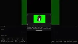 character behind a window tutorial | #shorts #gacha #gachatutorials