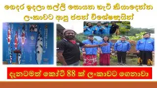 oya nishikigol dambulla ගෙදර ඉදලා සල්ලි සොයන හැටි කියාදෙන්න ලංකාවට ආපු ජපන් විශේෂඥයින්