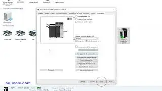 2º -  Configuración de las impresoras KONICA MINOLTA