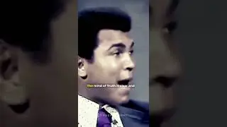 Muhammad Ali: The Poem on Truth🥊🎓✊💡 #muhammadali #legend #short