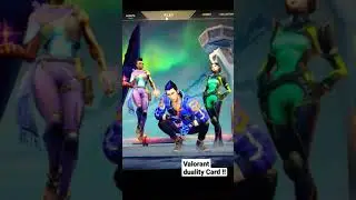 Valorant Duality Player Card Redeem Now !!  #shorts #valorant #youtubeshorts