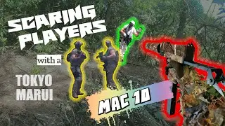 Stealthy Ghillie Sniper Tokyo Marui MAC-10 Gameplay - 360 Camera