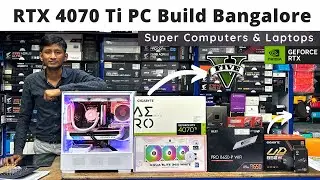 Rs 2 Lakh ALL WHITE Gaming & Editing PC Build with Monitor | RTX 4070 Ti