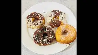 Tasty delicious donuts 