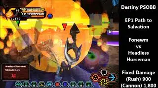 Destiny PSOBB How to Deal with Headless Horseman