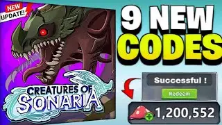 ⚠️JANUARY UPDATE!💥[NEW CODES]⚠️ CREATURES OF SONARIA CODES 2026 - ROBLOX CREATURES OF SONARIA CODES