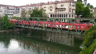 Tr. Reg. Torino - Aosta con BTR in uscita da Ivrea