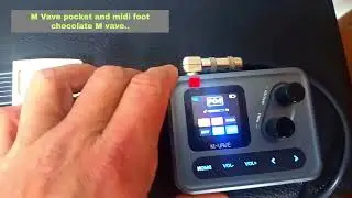 Uso de pocket M vave  +con midi Bluetooth control chocolate