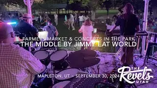 The Revels cover The Middle by Jimmy Eat World in Mapleton, Utah on September 30, 2024