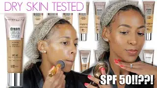 MAYBELLINE DREAM URBAN COVER | DEMO + WEAR TEST