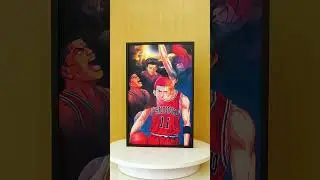 the best lenticular poster ！SLAM DUNK！Sakuragi Hanamichi