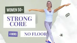 💪 Standing Core Workout for Beginners | No Floor Work! 🔥 Low-Impact Ab Exercises