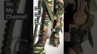 #ssg #novritsch #riptile #reptile #airsoft #painting #paintingtutorial #sniperking #sniping #camo