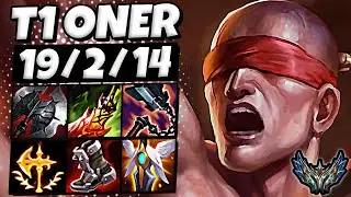 T1 Oner Lee Sin vs Kindred [ Jungle ] Korea Challenger Patch 13.3 ✅