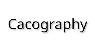Cacography