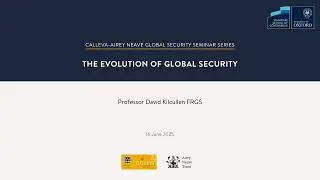The evolution of global security