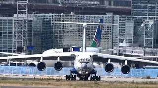 Silk Way Airlines - Ilyushin IL-76TD - Takeoff at Frankfurt (4K-AZ100)