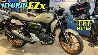 All New 2025 Yamaha FZx HYBRID Detailed Review | Yamaha Fzx TFT New Model | 2025 FZx Hybrid