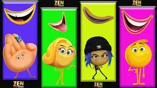 Wrong Mouth with EMOJI MOVIE - Smiler, Jailbreak, Hi5, Gene- The Best Funny for Kid