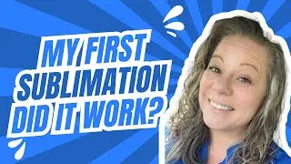 My First DIY Sublimation Pillow | Sublimation on Fabric | SimplyBlessedDesignz