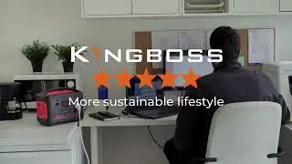 KingBoss 600 Watt Portable Power Station 🔋 helps you stay productive💻
