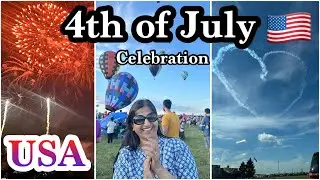 How America Celebrates the 4th of July | Fireworks 2025 | America | Michigan | USA | Marathi Vlog