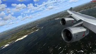 OVERNIGHT LONG HAUL!!! P3D v4 | KLAX (Los Angeles) YBBN (Brisbane) | Qantas 16 | PMDG 747-400 QOTSII