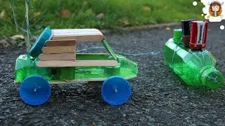 Coche a Control Remoto Casero - (Muy Fácil de Hacer)