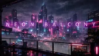 Neon Balcony || Best Cyberpunk Background Music for Sleep & Focus