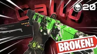I dropped 20 KILLS with this *2 SHOT* GALLO Build!🤮(Best GALLO SA12 Class Setup) - Cold War Warzone